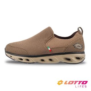 【LOTTO】男 EASY FLOW3風動健步鞋(咖啡-LT2AMX6203)