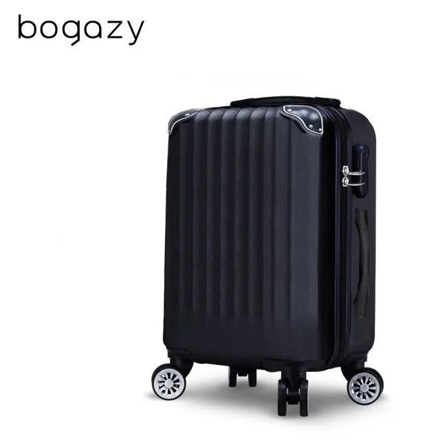 【Bogazy】時光款 18吋國旅行李箱登機箱廉航款(多色任選)