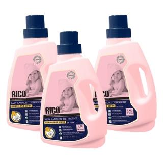 【韓國 RICO baby】金盞花有機天然洗衣精1.6 L -3入組