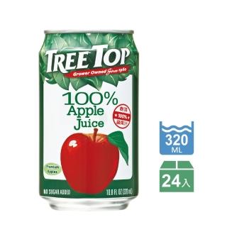 【Tree Top 樹頂】蘋果汁320ml X 24入(樹頂蘋果汁)