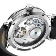 【WALDHOFF 沃德弗】MW-05-BM 寰球天空藍陀飛輪 Ultramatic Diamond Silver Azure 42.5mm 手動上鍊錶