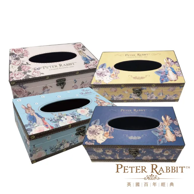 【PETER RABBIT 比得兔】復古風情面紙盒