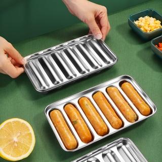 【PUSH!】餐具廚房用品 304不銹鋼香腸模具烤熱狗火腿腸模具(肉腸香腸模具D264)