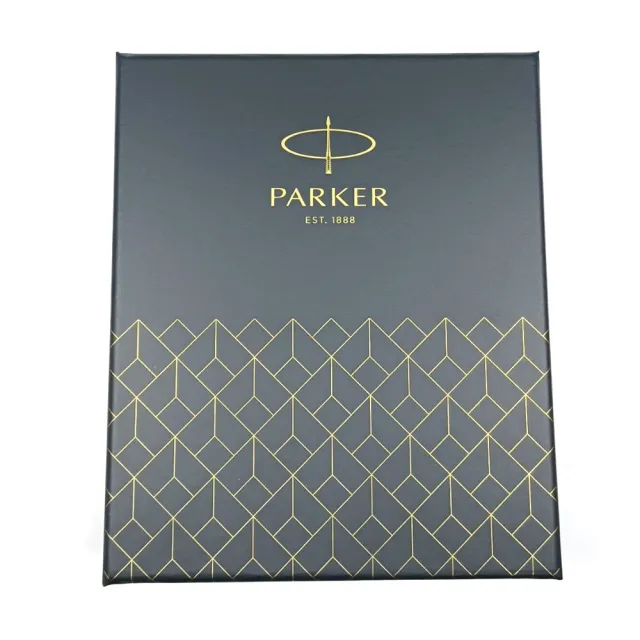【PARKER】新經典 理性黑鋼筆 墨水禮盒組