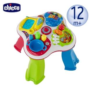 【Chicco 官方直營】四合一語言學習遊戲桌(英/義)