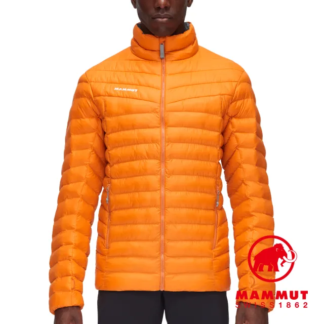 【Mammut 長毛象】Albula IN Jacket Men 防潑水立領化纖外套 切達乳酪 男款 #1013-01800