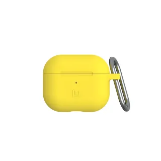 【UAG】(U) AirPods 3 耐衝擊防塵矽膠保護殼-黃