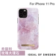 【iDeal Of Sweden】iPhone 11 Pro 5.8吋 北歐時尚瑞典流行手機殼(希臘粉玫瑰大理石)