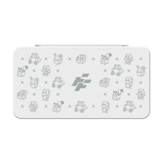 【FlashFire】switch副廠遊戲卡24片磁吸收納盒(白色)