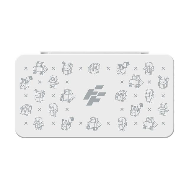 【FlashFire】switch副廠遊戲卡24片磁吸收納盒(白色)