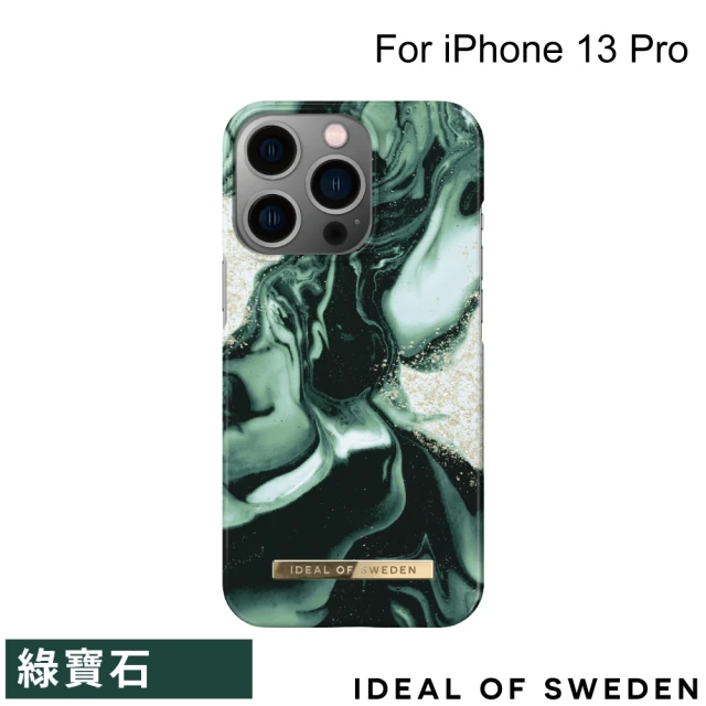 【iDeal Of Sweden】iPhone 13 Pro 6.1吋 北歐時尚瑞典流行手機殼(綠寶石)