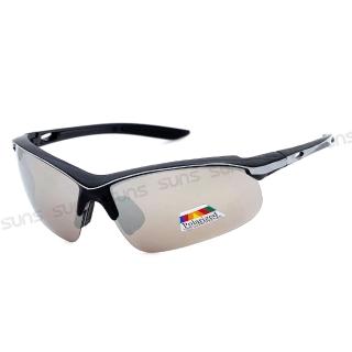 【SUNS】Polarized運動太陽眼鏡 流線型 頂規強化偏光水銀鏡片僅20g超輕量 S36 抗UV400(防眩光/防撞擊)