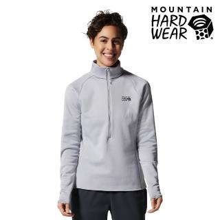 【Mountain Hardwear】Polartec Power Stretch Pro 保暖刷毛立領拉鍊排汗衣 女款 冰河 #1993411