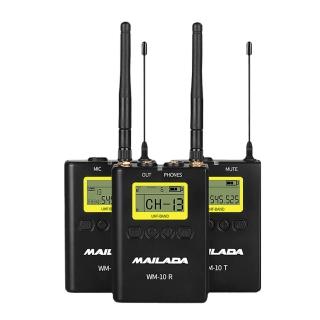 【MAILADA】WM10S 專業級無線錄音麥克風
