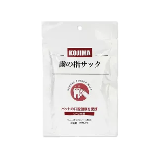 【日本KOJIMA】寵物專用3效合1植物配方毛孩口腔消臭潔牙指套濕巾36入/包(貓狗軟化牙垢滋潤牙齦清潔牙齒縫)