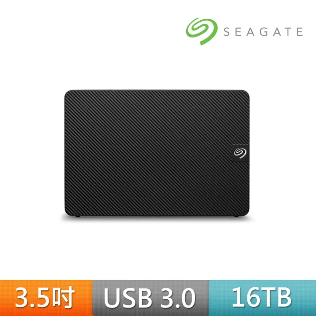 SEAGATE 希捷】Expansion 16TB 3.5吋外接硬碟(STKP16000400) - momo