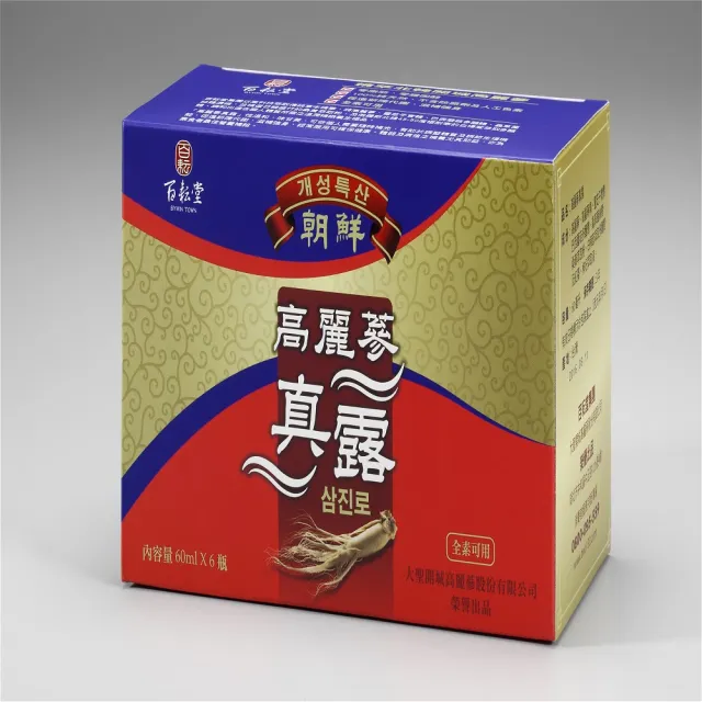 【百耘堂  蔘情真露補飲組】高麗蔘真露