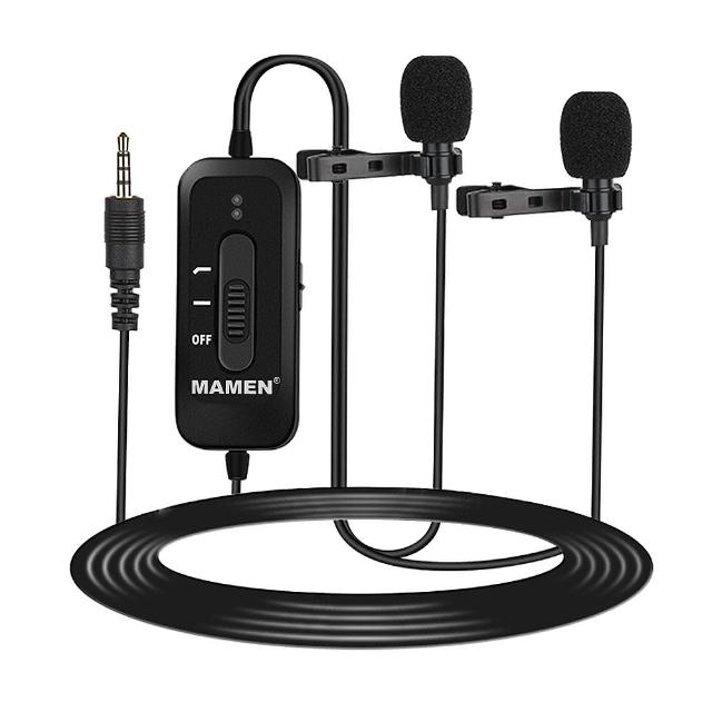 【MAMEN 慢門】KM-D2 pro 領夾麥克風