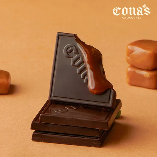 【Cona’s 妮娜巧克力】米其林認證美味｜薄片夾心巧克力任選x5盒(12片/盒x5)