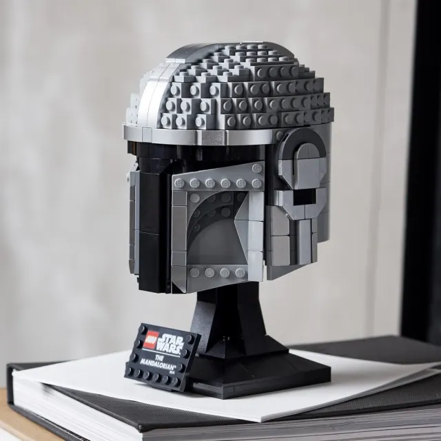 【LEGO 樂高】星際大戰系列 75328 The Mandalorian Helmet(星戰  頭盔)