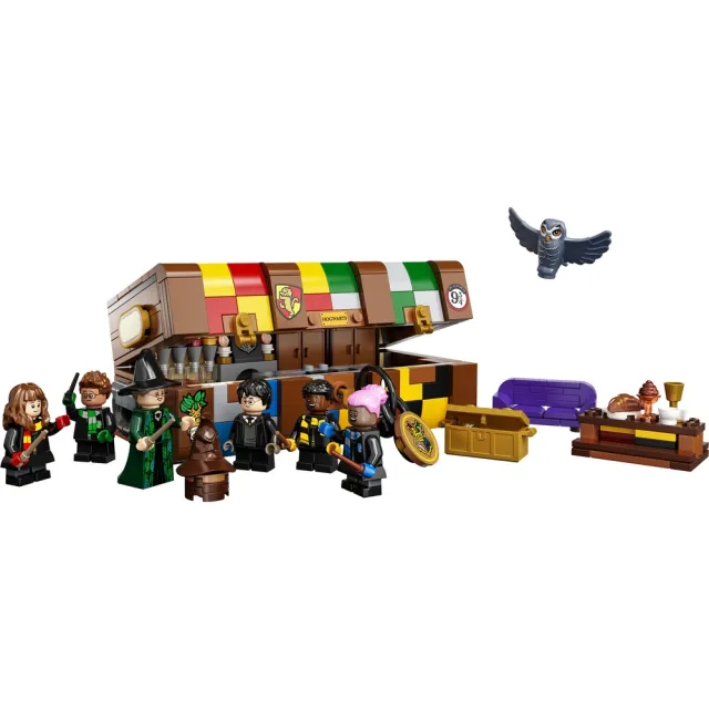 【LEGO 樂高】哈利波特系列 76399 Hogwarts Magical Trunk(霍格華茲魔法皮箱  分類帽)