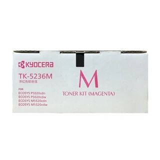 【KYOCERA 京瓷】TK-5236M 紅色 原廠盒裝碳粉匣 TK5236 適用 P5020cdn P5020cdw M5520cdn M5520cdw