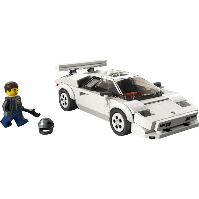 【LEGO 樂高】極速賽車系列 76908 Lamborghini Countach(藍寶堅尼  賽車)