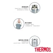 【THERMOS膳魔師】冰川藍不鏽鋼真空燜燒提鍋1800ml(TCRA-1801-NEBL)