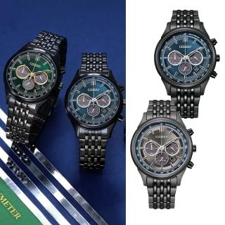 【CITIZEN 星辰】GENTS岩手縣光動能三眼計時藍寶石男錶42mm(CA4418-82L/CA4418-82X/CA4417-85H)