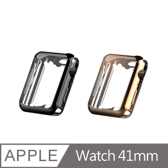 【JPB】Apple Watch 41mm 全包電鍍 防摔保護殼