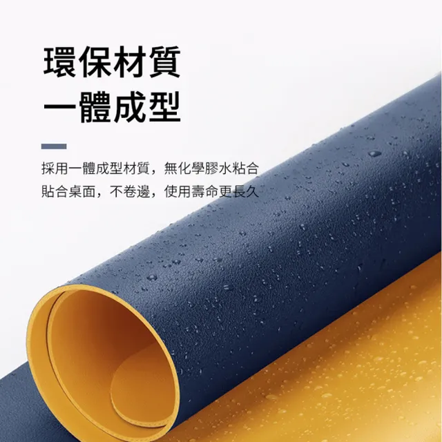 【ANTIAN】簡約辦公電腦桌墊 大尺寸書桌寫字墊 多功能雙面皮革鍵盤墊 滑鼠墊 開學用品 開學季