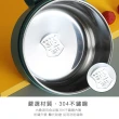 【原家居】304不鏽鋼泡麵碗1200ml(附蓋 送筷子 / 保鮮碗 不鏽鋼碗 湯碗)