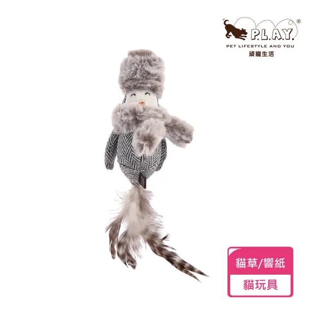 【P.L.A.Y.】狂野貓咪 假期系列 快樂鳥 貓玩具 有機貓草 貓薄荷 發聲玩具