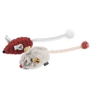 【P.L.A.Y.】狂野貓咪-慶典老鼠(有機貓草 響紙 貓玩具)