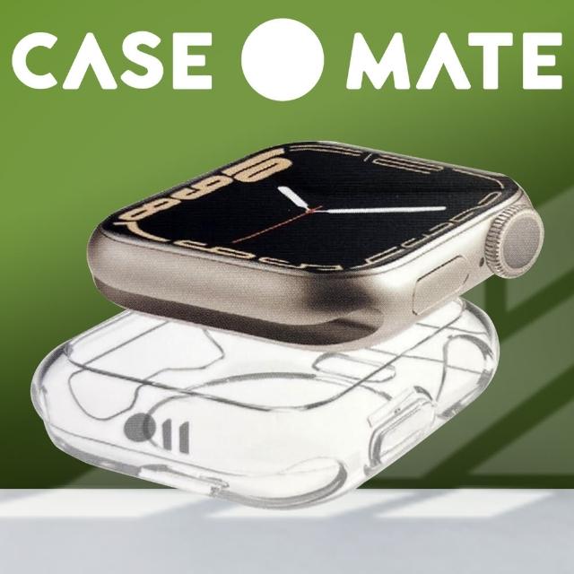 【CASE-MATE】Apple Watch 7 45mm 專用透明防摔殼