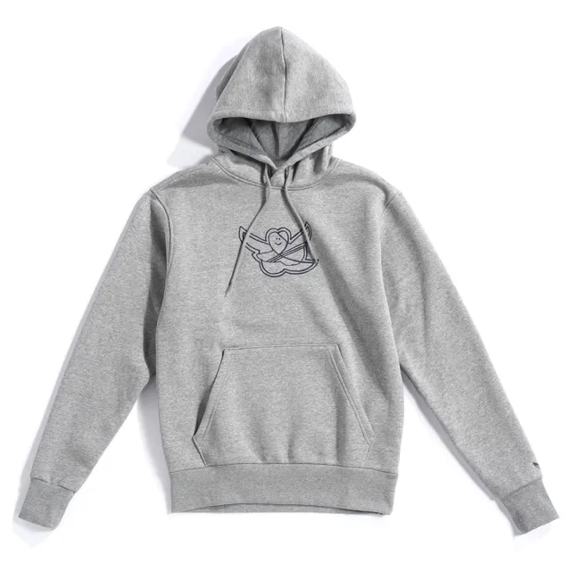 【adidas 愛迪達】G SHMOO HOODIE 男款 長袖上衣 帽T 保暖 小鬼LOGO(GR8801/GR8802 兩色任選)