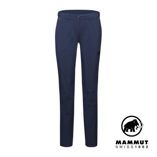 【Mammut 長毛象官方直營】Runbold Pants W 耐磨彈性機能長褲 海洋藍 女款 #1022-01680