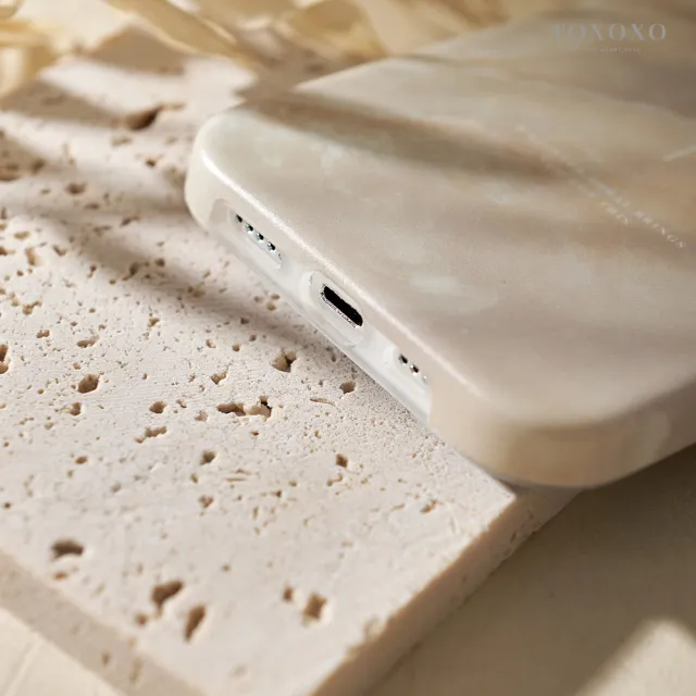 【TOXOXO】iPhone 13ProMax 6.7吋(椰影貝殼防摔手機殼)