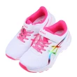 【布布童鞋】asics亞瑟士EXCITE炫彩粉白色兒童機能運動鞋(J2D280M)