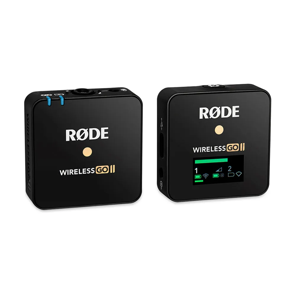 【RODE】WIRELESS GO II SINGLE 一對一二代微型無線麥克風(公司貨-再送BASEUS 100W 快充數據線)