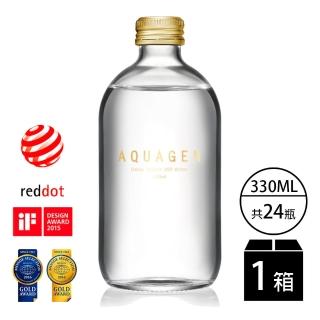 【AQUAGEN】海洋深層水金蓋無氣泡版330mlx24入/箱