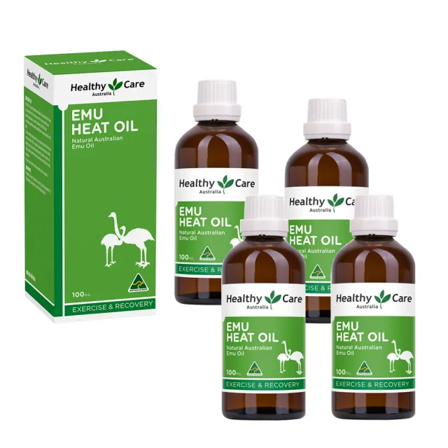 【Healthy care】鴯苗鳥熱油 (4入組 100ml/瓶)