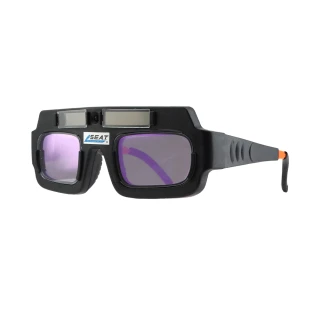 【錫特工業】電焊眼鏡 護目鏡 焊工專用墨鏡 太陽能自動變光 防紫外線 焊工防護目鏡(MIT-PG177+ 丸石五金)