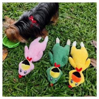 【May shop】慘叫雞寵物發聲玩具 亞馬遜狗狗毛絨玩具