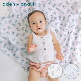 【aden+anais 官方直營】經典多功能包巾1入/2款(雅緻花柄/無尾熊)