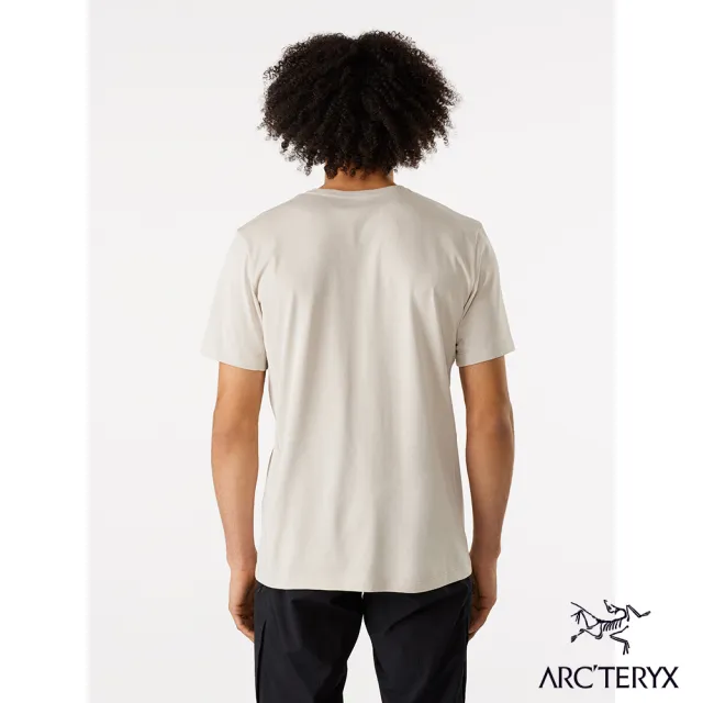【Arcteryx 始祖鳥官方直營】男 Eris 有機棉 短袖 T恤(生命藍)