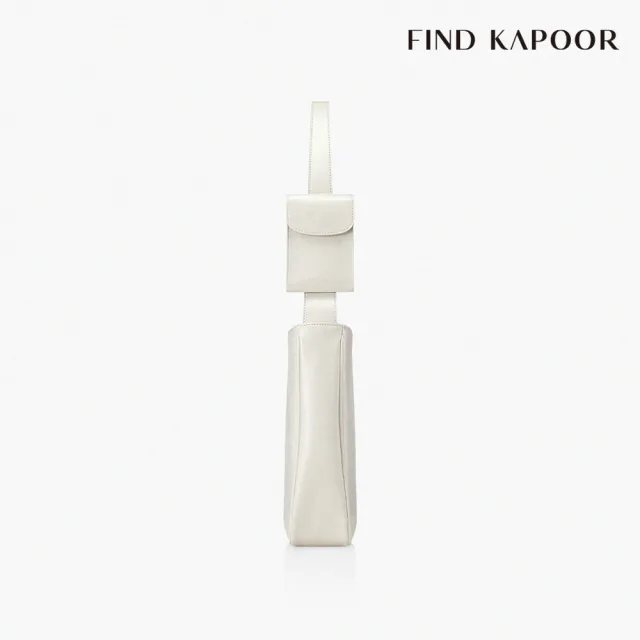 【FIND KAPOOR 官方直營】TINI 29 褶紋系列 肩背方包- 象牙白