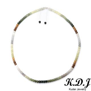 【K.D.J 圓融珠寶】和田玉多寶多彩項鍊(天然和田白玉.青玉.糖玉.析木玉)