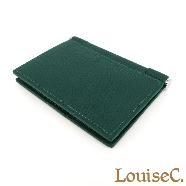【LouiseC.】雙11 真皮包包  Tree House 牛皮 簡約對開釦式真皮卡夾 4色 YS6002