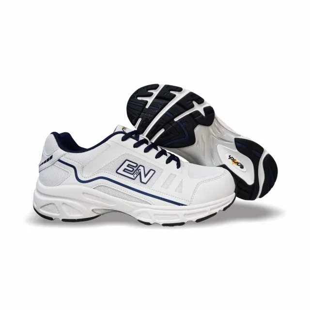 【Enrich 英立奇】SM0604機能透氣運動鞋-白藍 男款 39-45(健康鞋/健走鞋/足適鞋)